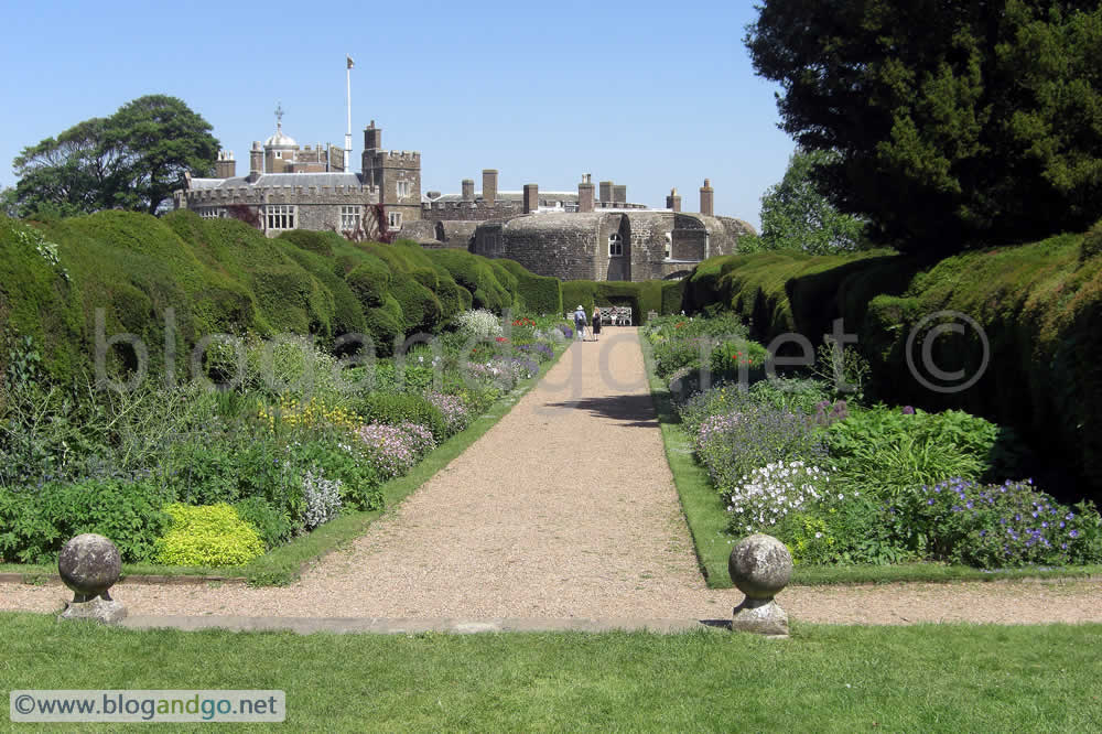 Walmer Castle gardens I